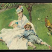 Madame Monet und ihr Sohn - 1874