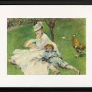 Madame Monet und ihr Sohn - 1874