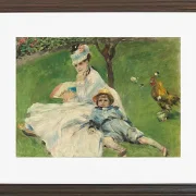 Madame Monet und ihr Sohn - 1874