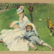 Madame Monet und ihr Sohn - 1874