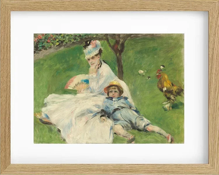 Madame Monet und ihr Sohn - 1874
