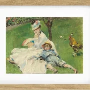 Madame Monet und ihr Sohn - 1874