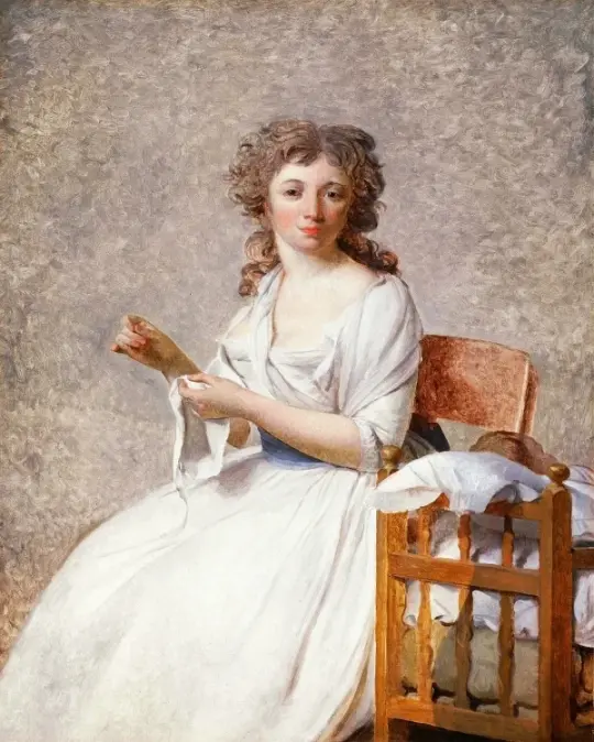 Madame de Pastoret und ihr Sohn – 1791