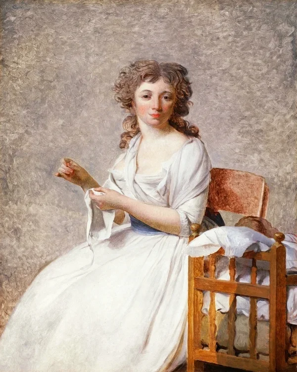 Madame de Pastoret und ihr Sohn – 1791