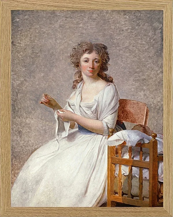 Madame de Pastoret und ihr Sohn – 1791