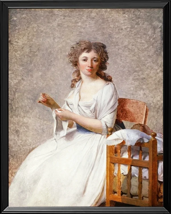 Madame de Pastoret und ihr Sohn – 1791