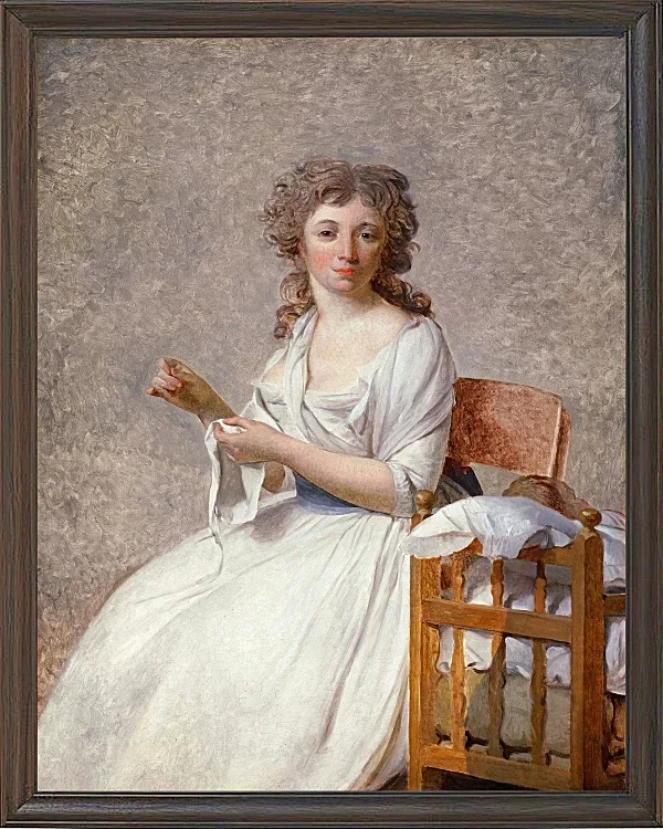 Madame de Pastoret und ihr Sohn – 1791