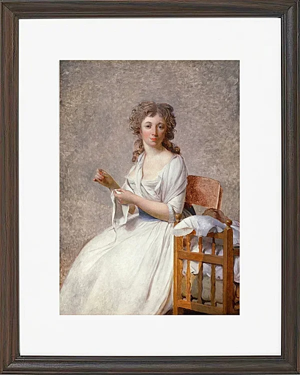 Madame de Pastoret und ihr Sohn – 1791