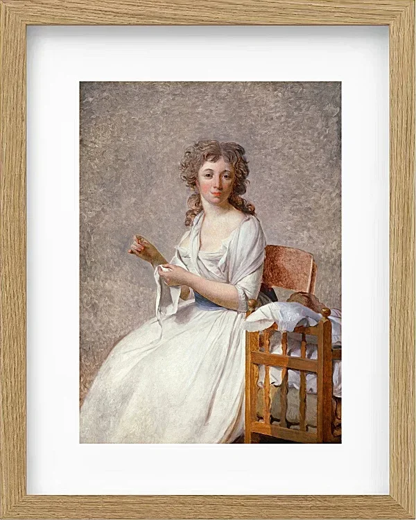 Madame de Pastoret und ihr Sohn – 1791