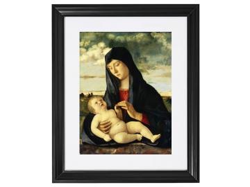 Madonna mit Kind in einer Landschaft – 1480