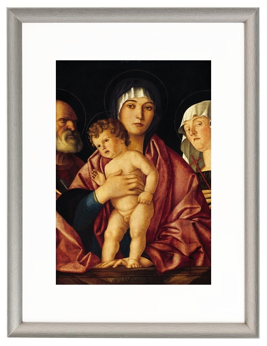 Madonna mit Kind und Heiligen – 1490