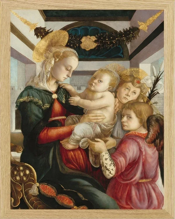 Madonna mit Kind und Engeln – 1465