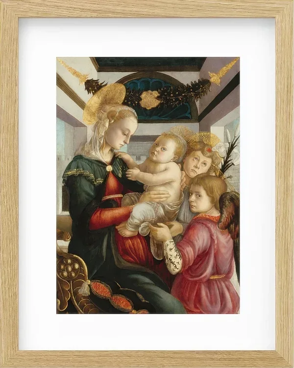 Madonna mit Kind und Engeln – 1465