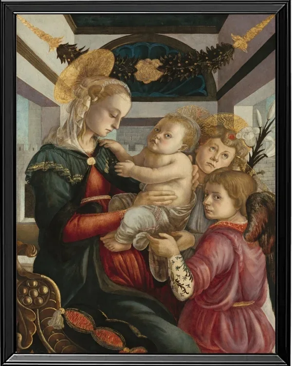 Madonna mit Kind und Engeln – 1465