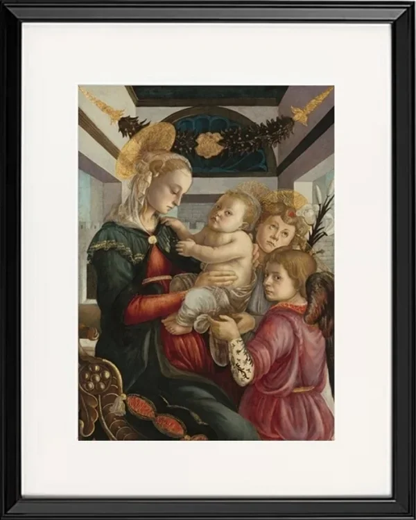 Madonna mit Kind und Engeln – 1465