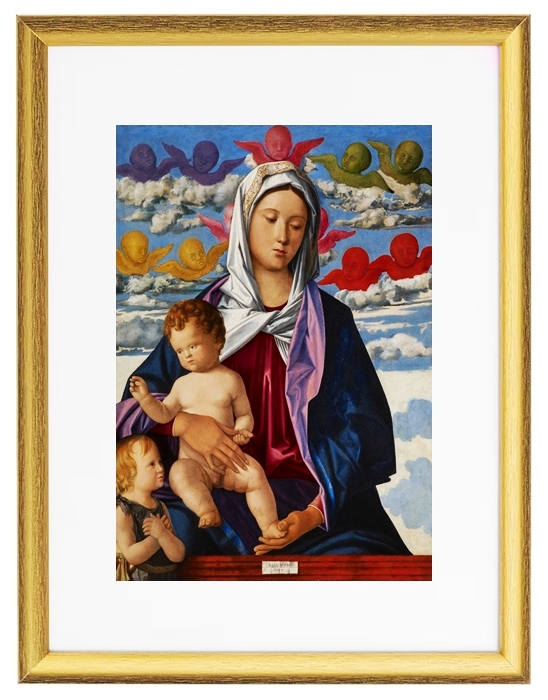Madonna mit Kind und Johannes dem Täufer – 1490