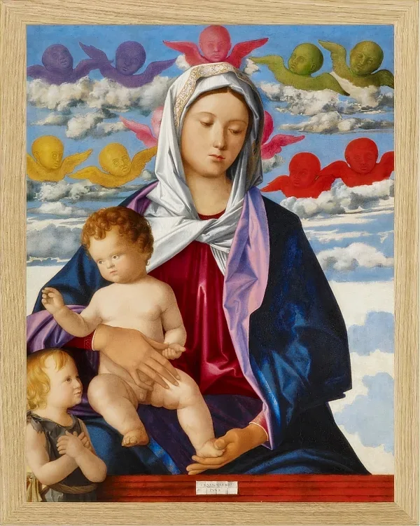 Madonna mit Kind und Johannes dem Täufer – 1490