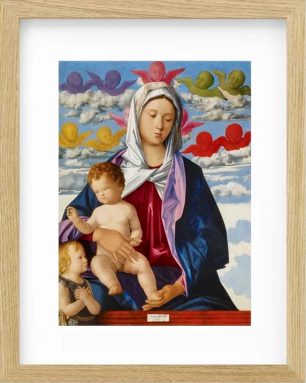 Madonna mit Kind und Johannes dem Täufer – 1490