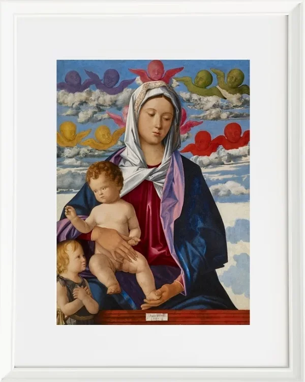 Madonna mit Kind und Johannes dem Täufer – 1490