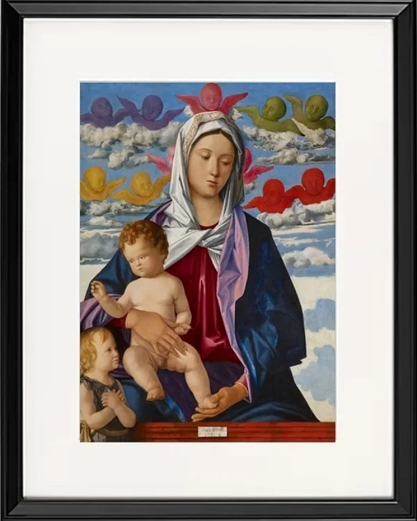 Madonna mit Kind und Johannes dem Täufer – 1490