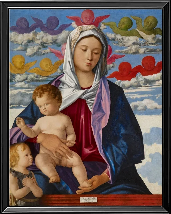 Madonna mit Kind und Johannes dem Täufer – 1490
