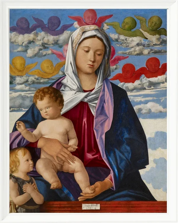 Madonna mit Kind und Johannes dem Täufer – 1490