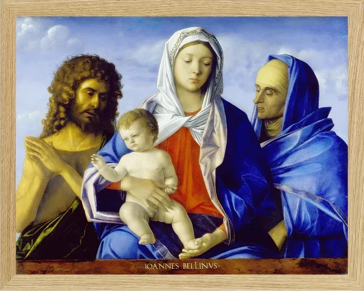 Madonna mit Kind und dem Heiligen Johannes – 1490