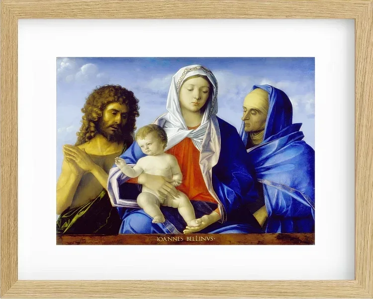 Madonna mit Kind und dem Heiligen Johannes – 1490
