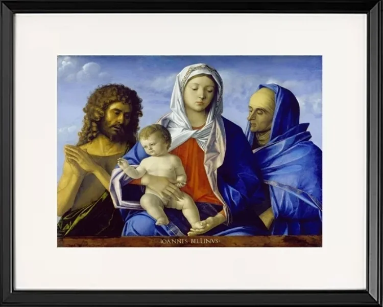 Madonna mit Kind und dem Heiligen Johannes – 1490