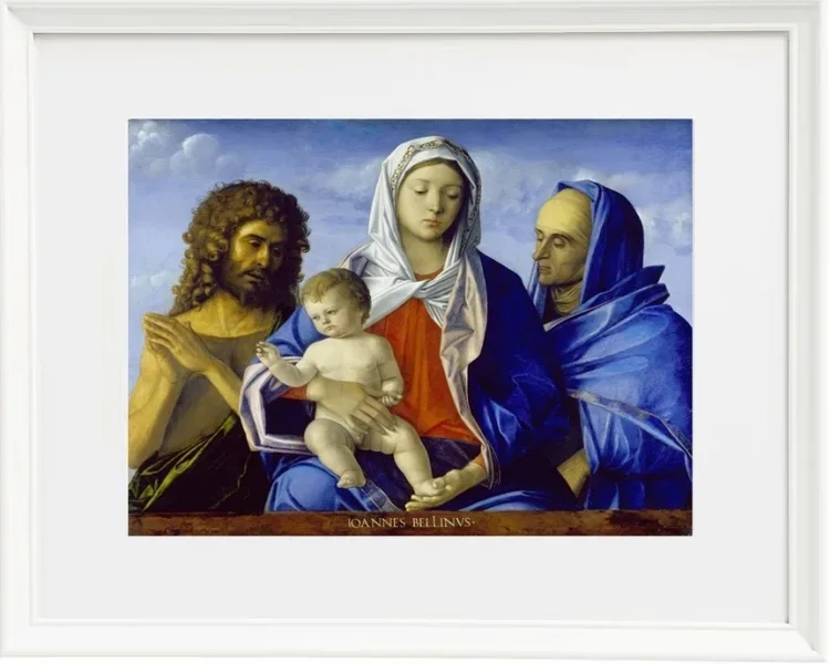 Madonna mit Kind und dem Heiligen Johannes – 1490