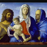 Madonna mit Kind und dem Heiligen Johannes – 1490