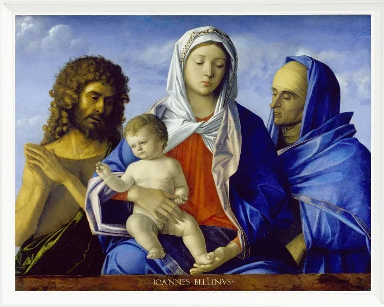 Madonna mit Kind und dem Heiligen Johannes – 1490