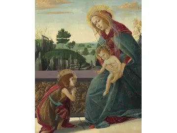 Madonna mit Kind und dem jungen Heiligen Johannes dem Täufer – 1484