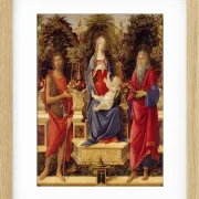 Madonna mit Kind und den beiden Heiligen Johannes – 1484