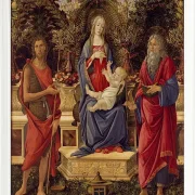 Madonna mit Kind und den beiden Heiligen Johannes – 1484