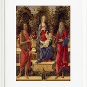 Madonna mit Kind und den beiden Heiligen Johannes – 1484