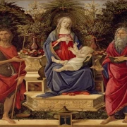 Madonna mit Kind und den beiden Heiligen Johannes – 1484