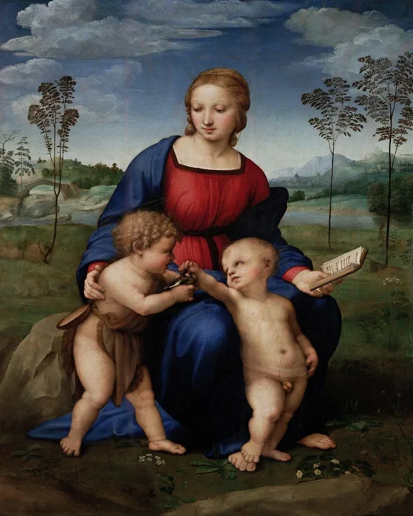Madonna mit dem Distelfink – 1505