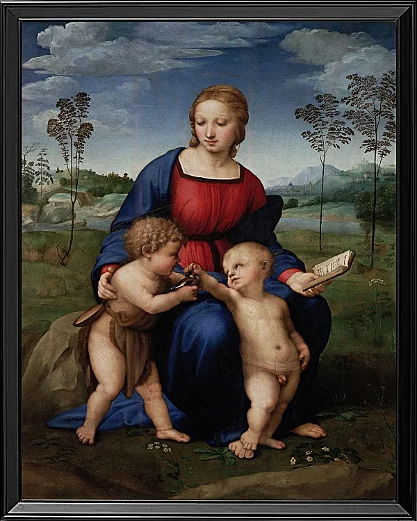 Madonna mit dem Distelfink – 1505