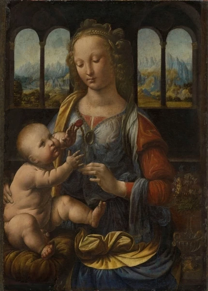 Madonna mit der Nelke – 1475