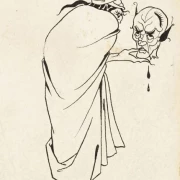 Mann mit Totenkopf – 1892