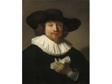 Mann mit einem Notenblatt – 1633