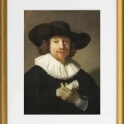 Mann mit einem Notenblatt – 1633