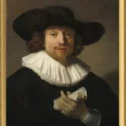 Mann mit einem Notenblatt – 1633