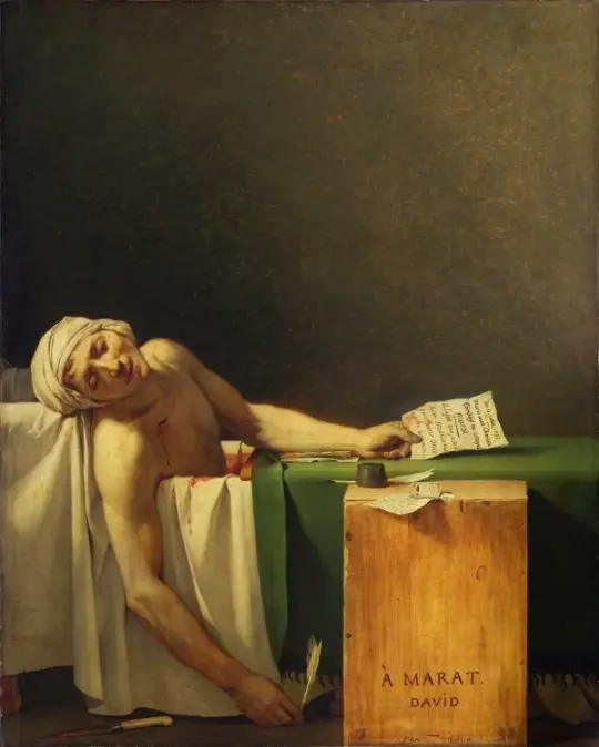 Marat ermordet – 1793