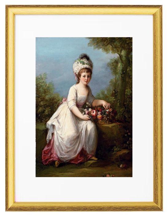 Porträt eines jungen Mädchens - 1780