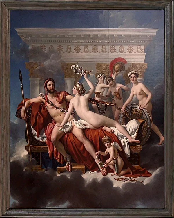 Mars wird von Venus entwaffnet – 1824