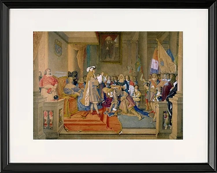 Marschall de Berwick erhält das Goldene Vlies - 1864