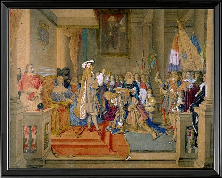 Marschall de Berwick erhält das Goldene Vlies - 1864