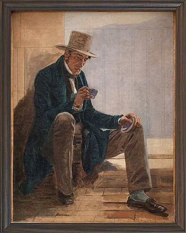 Martinus Rørbye – Martinus Rørbye 1837 | Giclée Kunstdruck gerahmt